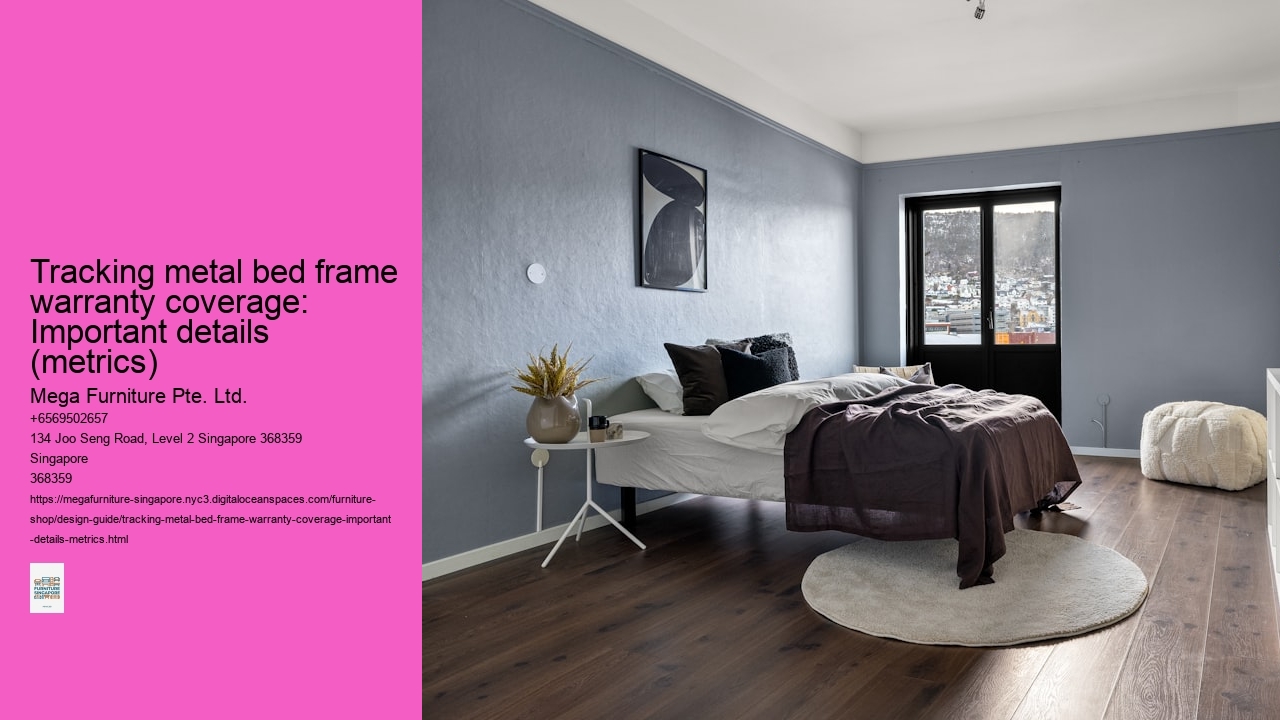 Tracking metal bed frame warranty coverage: Important details (metrics)