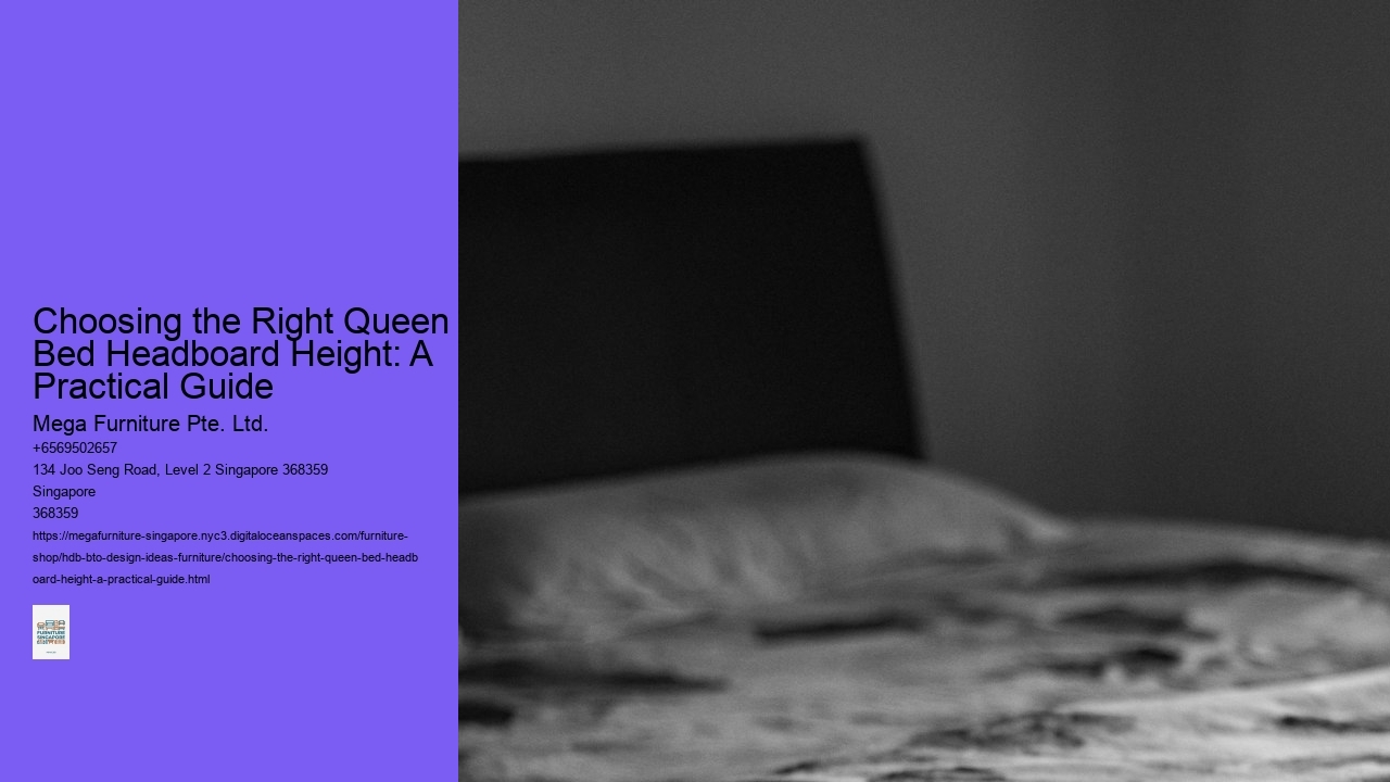 Choosing the Right Queen Bed Headboard Height: A Practical Guide