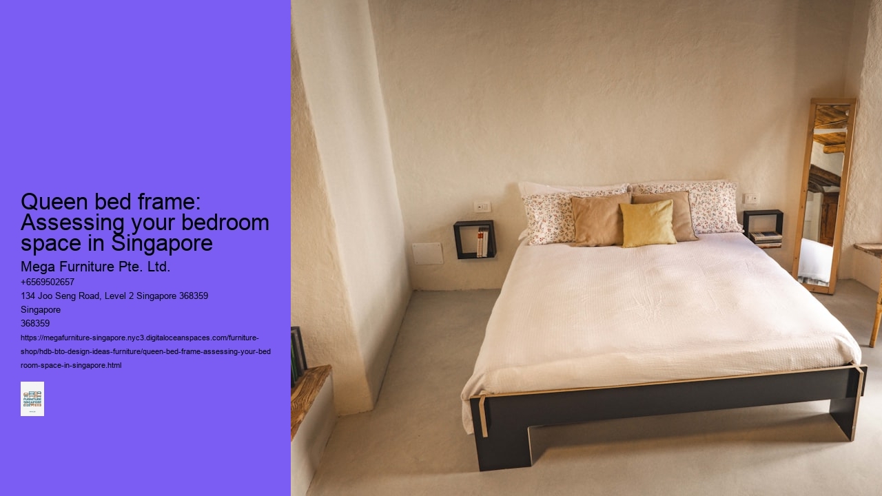 Queen bed frame: Assessing your bedroom space in Singapore