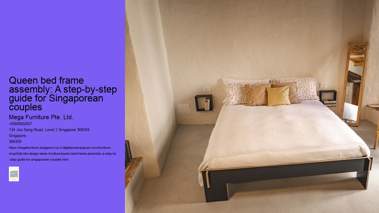 Queen bed frame assembly: A step-by-step guide for Singaporean couples