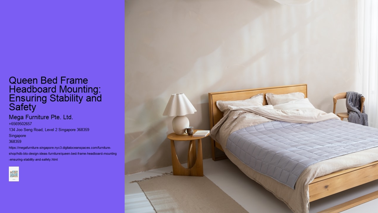 Queen Bed Frame Headboard Mounting: Ensuring Stability and Safety