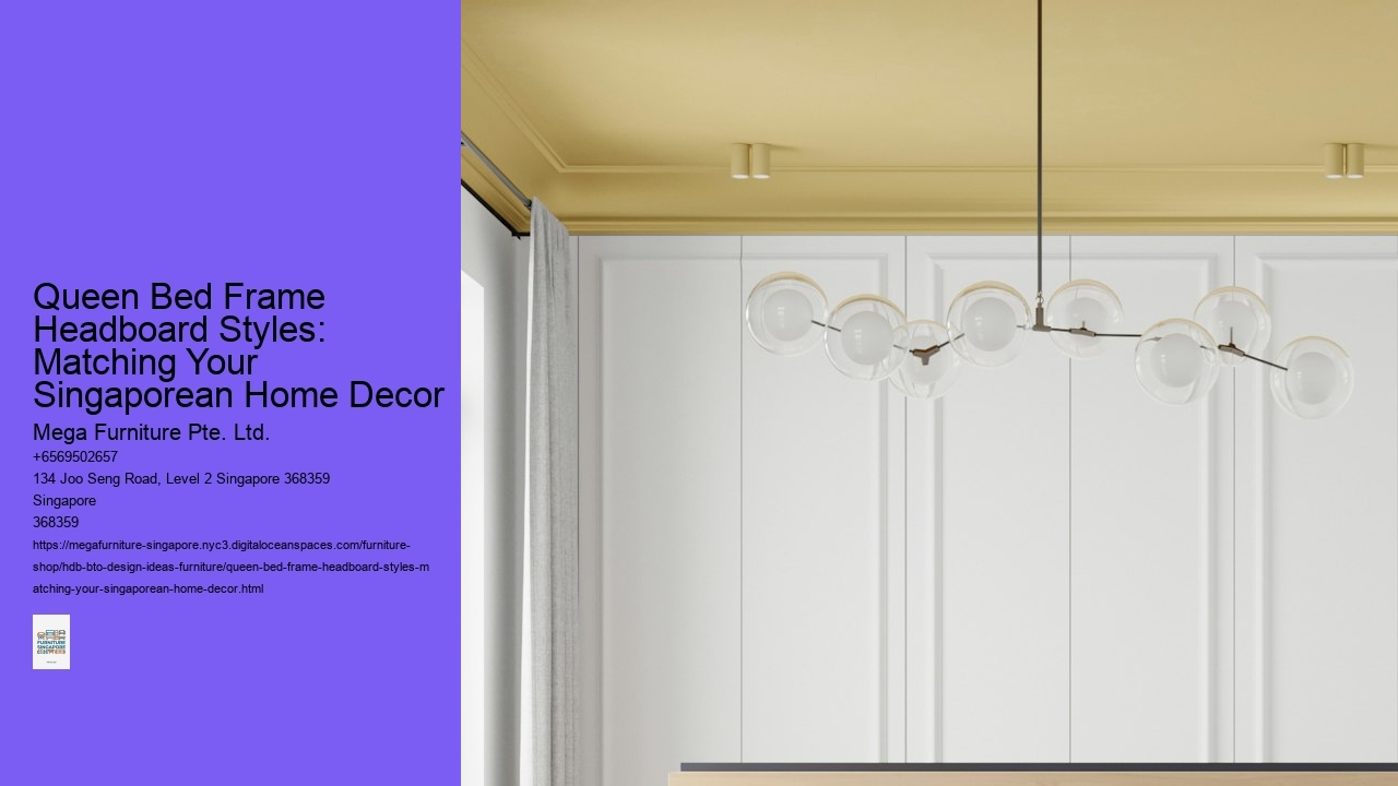 Queen Bed Frame Headboard Styles: Matching Your Singaporean Home Decor