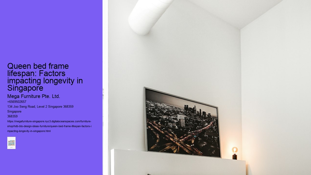 Queen bed frame lifespan: Factors impacting longevity in Singapore