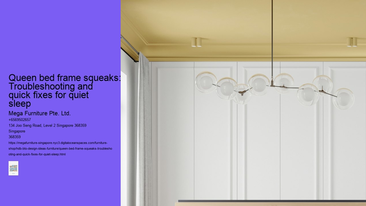 Queen bed frame squeaks: Troubleshooting and quick fixes for quiet sleep