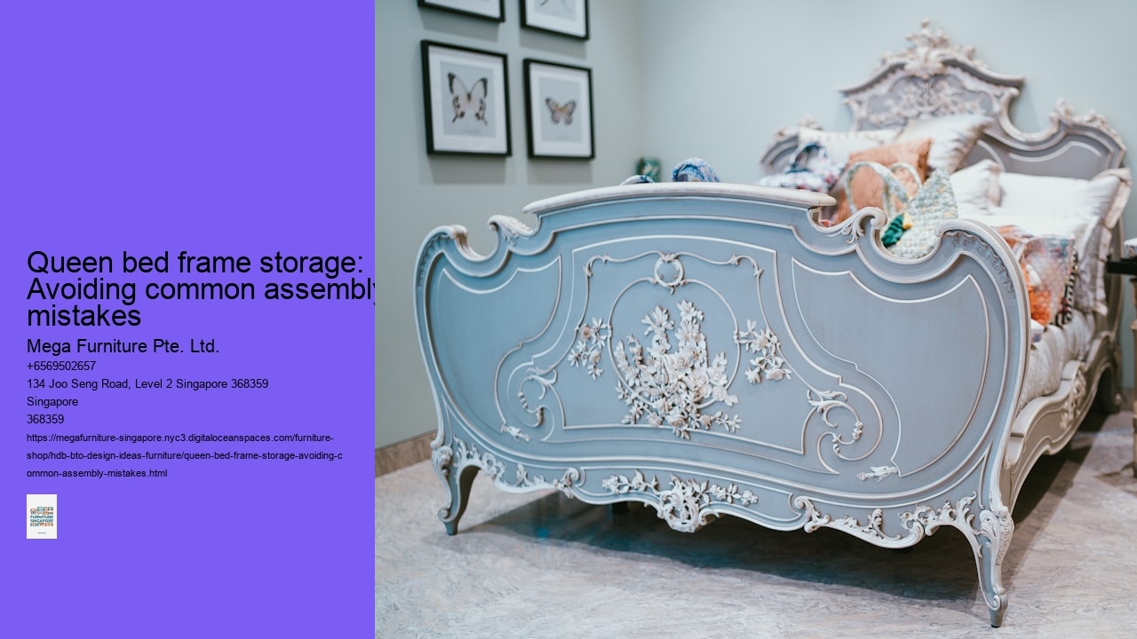 Queen bed frame storage: Avoiding common assembly mistakes