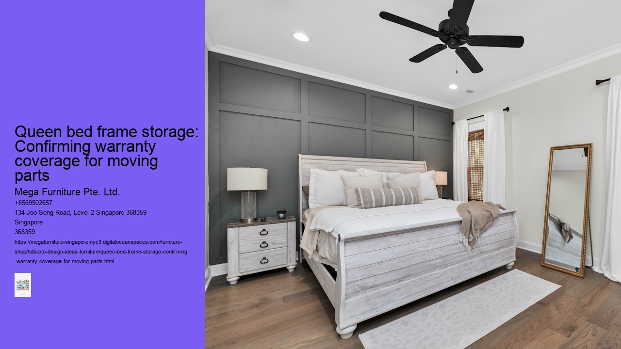 Queen bed frame storage: Confirming warranty coverage for moving parts