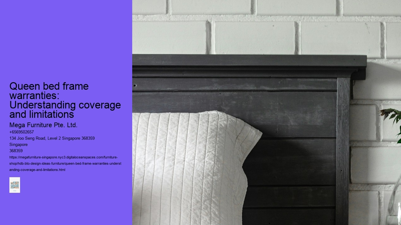 Queen bed frame warranties: Understanding coverage and limitations