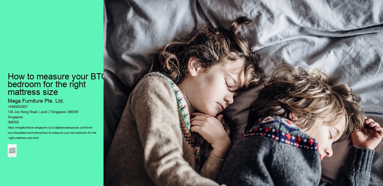 How to measure your BTO bedroom for the right mattress size