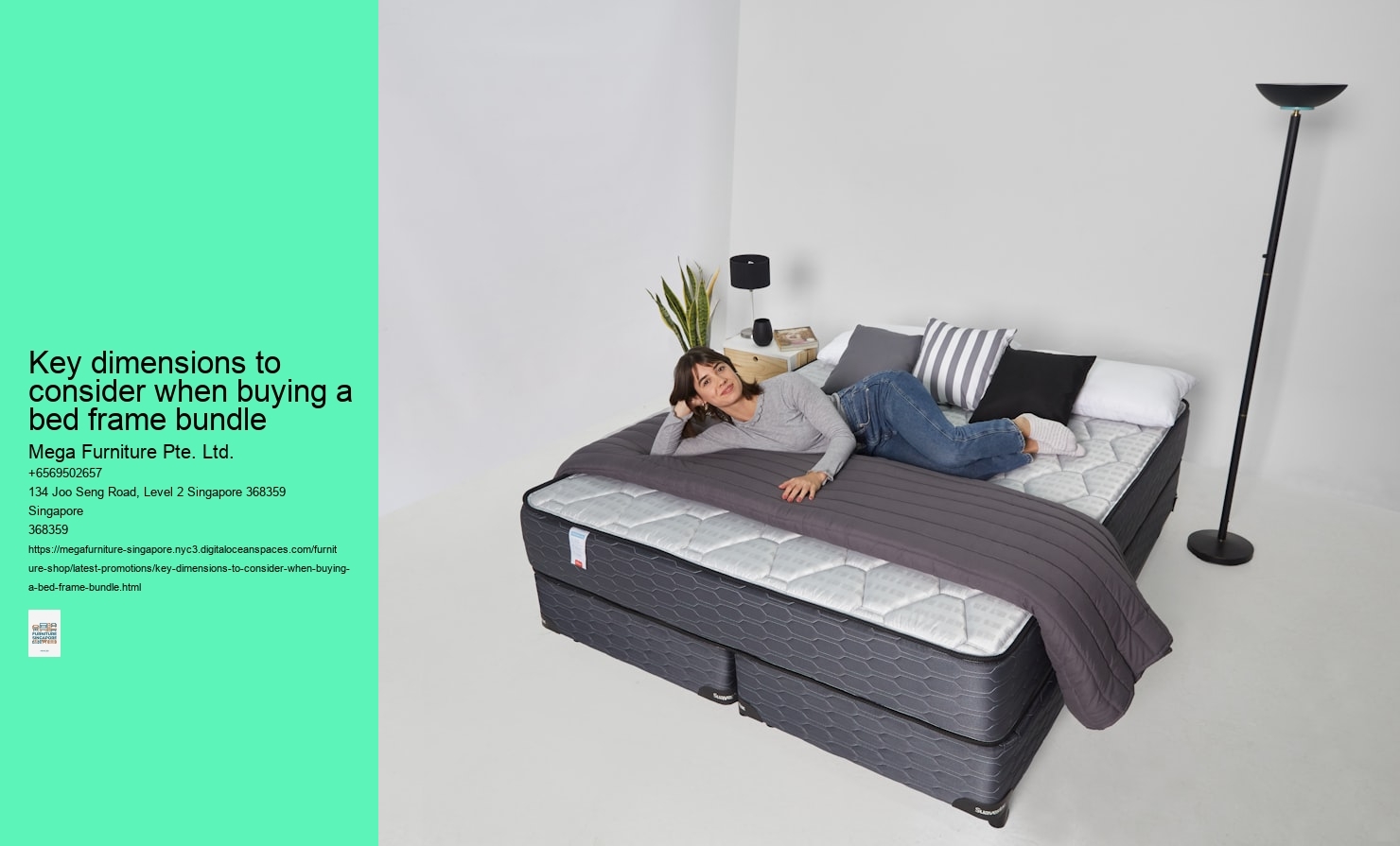Key dimensions to consider when buying a bed frame bundle