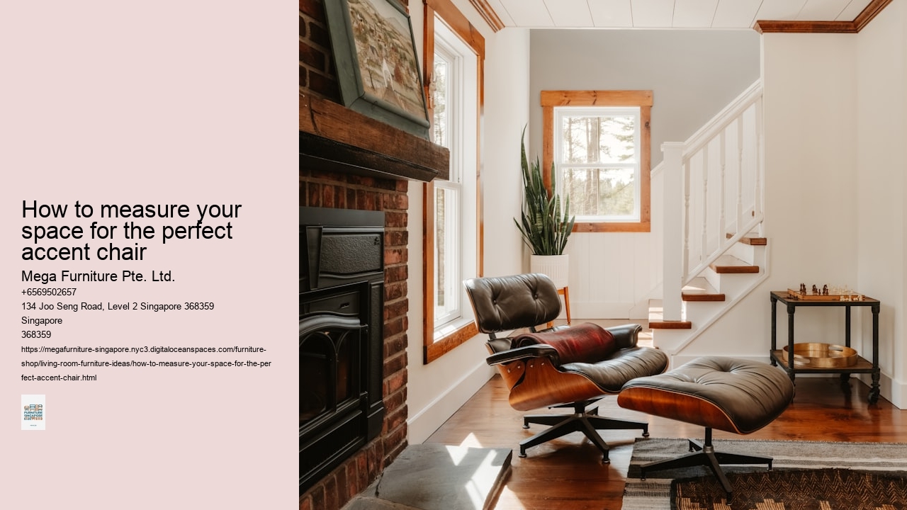 How to measure your space for the perfect accent chair