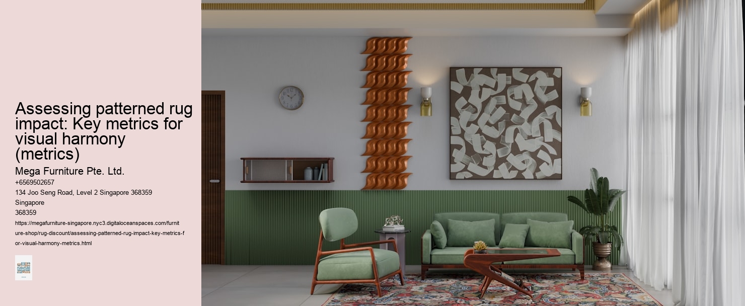 Assessing patterned rug impact: Key metrics for visual harmony (metrics)