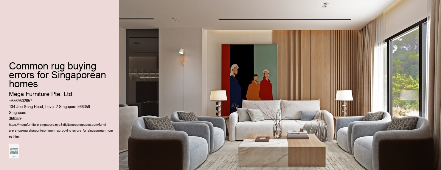 Common rug buying errors for Singaporean homes