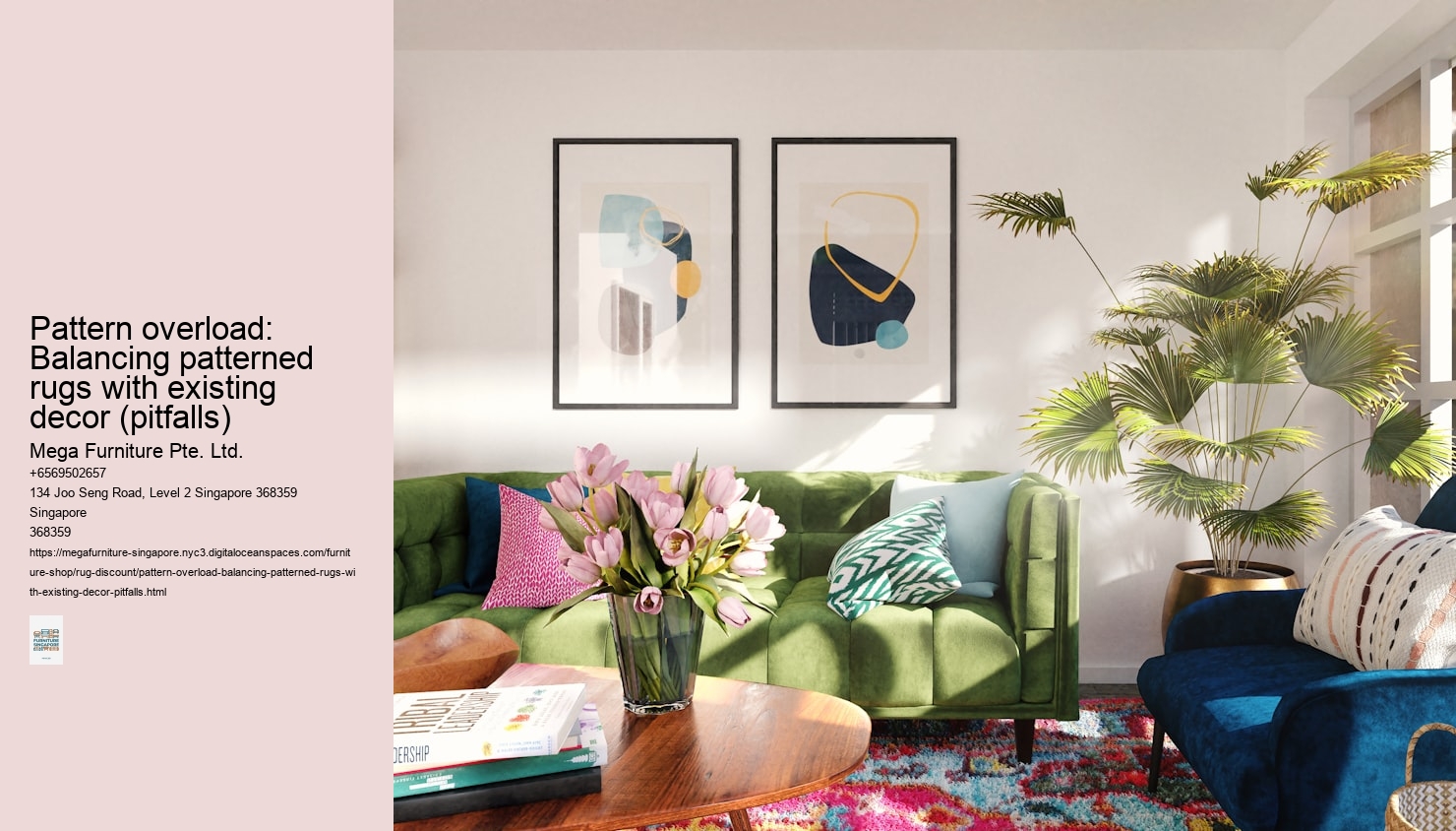 Pattern overload: Balancing patterned rugs with existing decor (pitfalls)