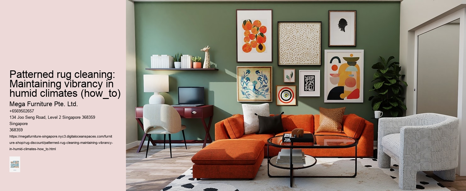 Patterned rug cleaning: Maintaining vibrancy in humid climates (how_to)