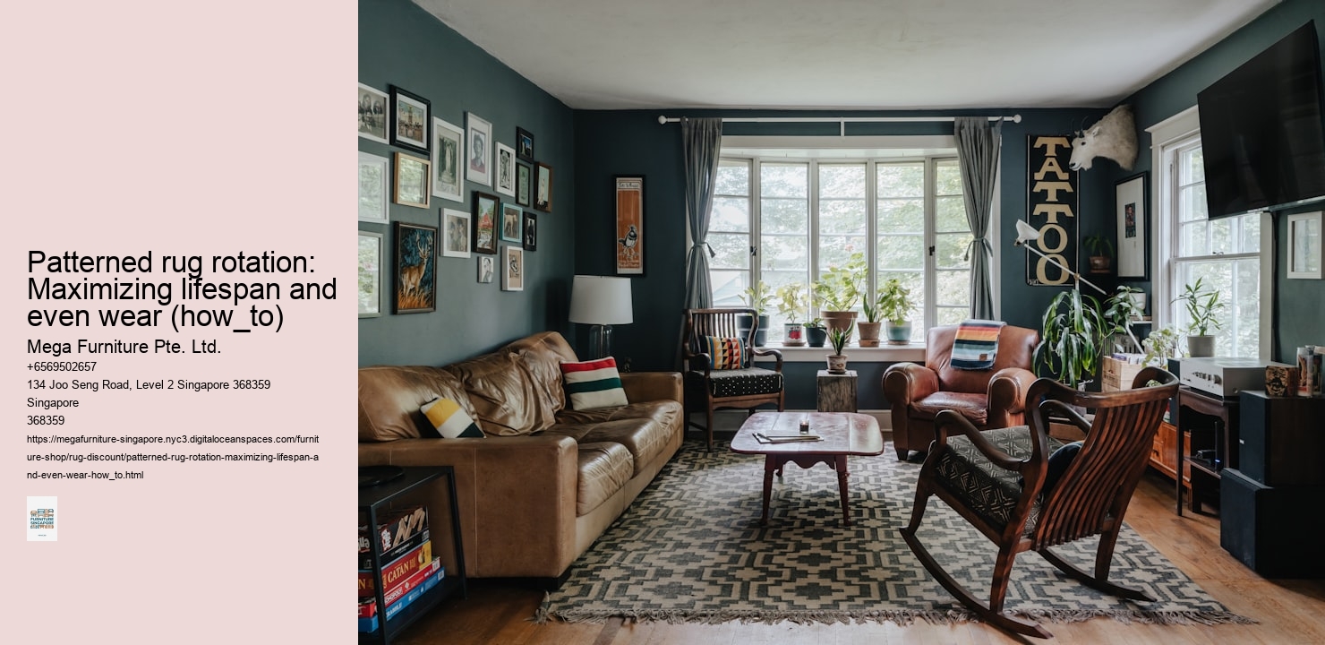 Patterned rug rotation: Maximizing lifespan and even wear (how_to)