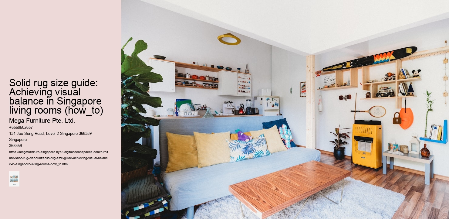 Solid rug size guide: Achieving visual balance in Singapore living rooms (how_to)