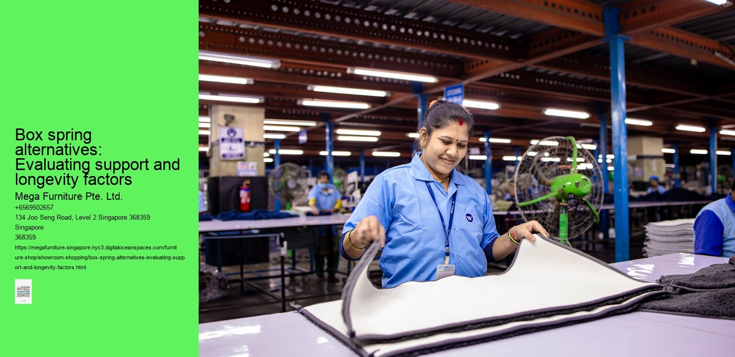 Box spring alternatives: Evaluating support and longevity factors Mega Furniture Pte. Ltd. Box spring alternatives: Evaluating support and longevity factors
