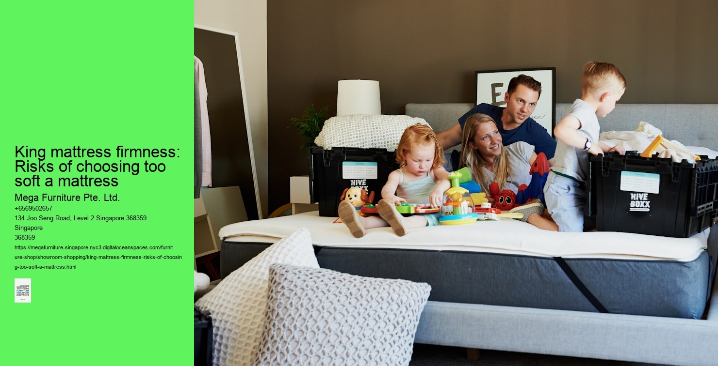 King mattress firmness: Risks of choosing too soft a mattress